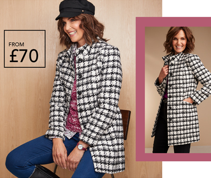 The funnel neck coat - LA462